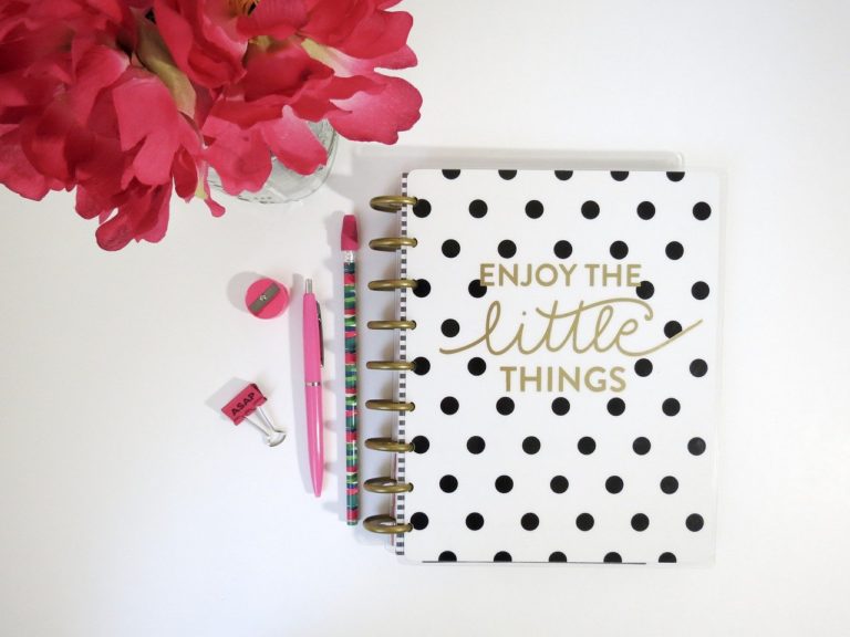 Carnet à idées pour bucket list