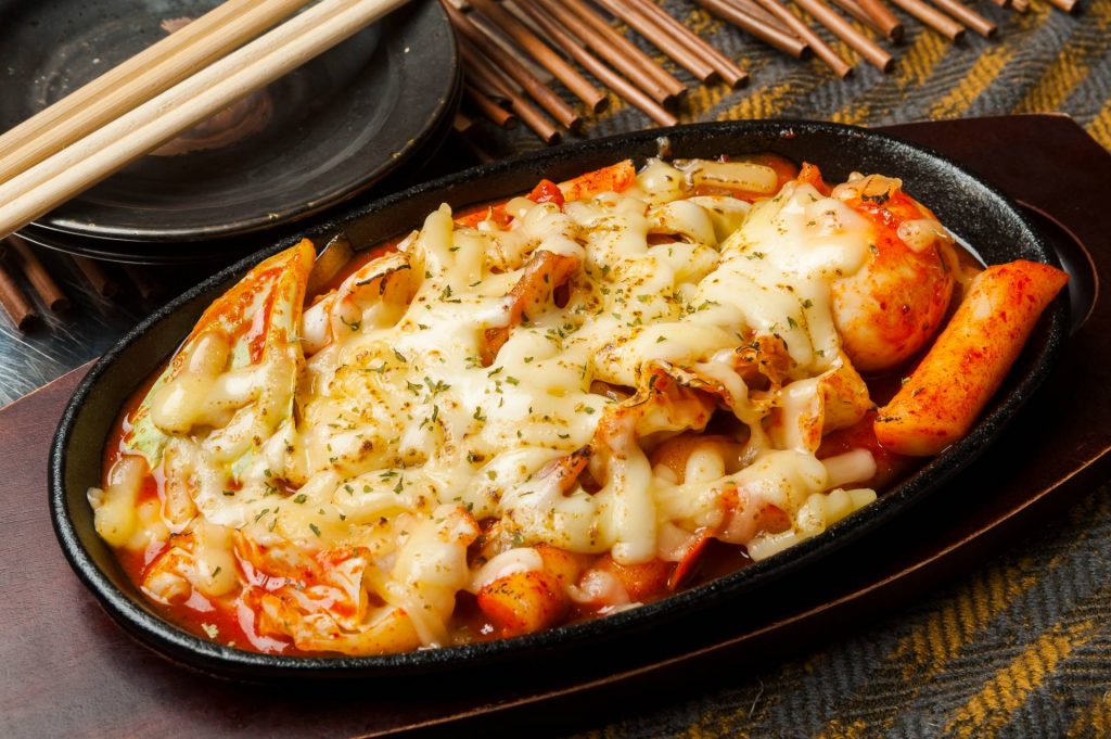 recette tteokbokki fromage
